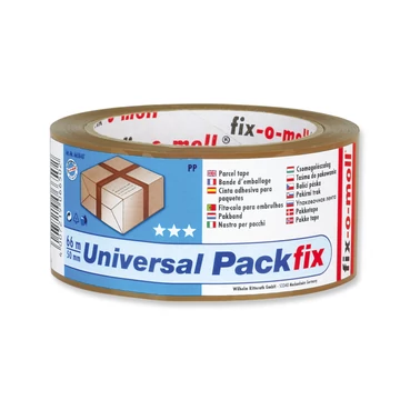 Abraboro 66m x 50mm PP csomagolószalag, hangtalan Universal barna (darabra)