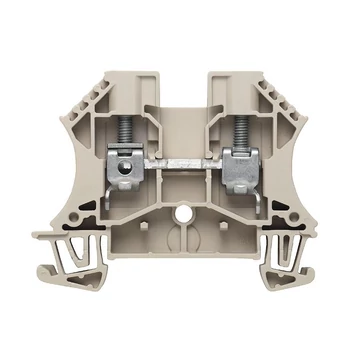 Weidmüller WDU 6 átvezető sorkapocs, 6mm2, bézs