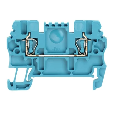 Weidmüller ZDU 1.5 BL átvezető sorkapocs, rugós, 1,5mm2, kék