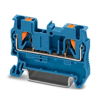 Átmenő sorkapocs TS35 1-szintes 24A 0.14-2.5mm2 kék rugószorításos PT 2,5 BU PHOENIX CONTACT
