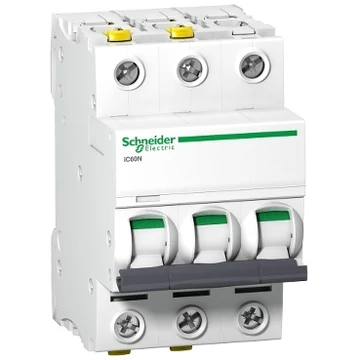 Schneider A9 iC60N kismegszakító 3P C 16A Q12 Schneider A9 iC60N kismegszakító 3P C 16A Q12