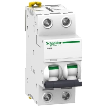 Schneider ACTI9 iC60N kismegszakító, 2P, C, 20A, monokonnekt Schneider ACTI9 iC60N kismegszakító, 2P, C, 20A, monokonnekt