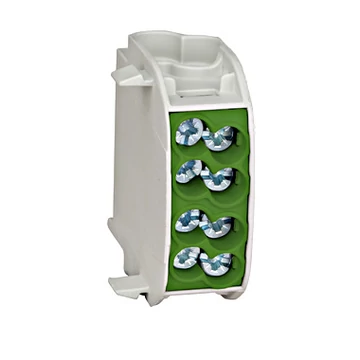 Nagyáramú burkolt elágazókapocs, 25mm², 1p/4 leágazás, z/s