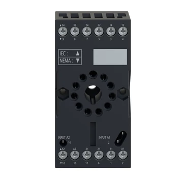 Schneider Reléfoglalat RUM-hoz csavaros DIN (kalap)sín 35mm 11-tűs Zelio RUZ