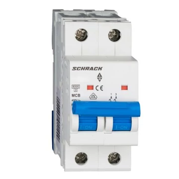 Kismegszakító AMPARO 6kA, B 16A, 2 pólusú