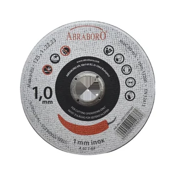 Összes termék - ABRABORO® Chili INOX fémvágó korong 125x1x22mm Összes termék - ABRABORO® Chili INOX fémvágó korong 125x1x22mm