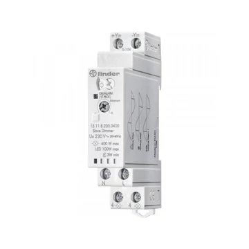 Fényerőszabályzó ledhez kompakthoz 400W-ig 0-10V DIN-sínre  Fényerőszabályzó ledhez kompakthoz 400W-ig 0-10V DIN-sínre