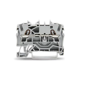 2 vezetékes átmenő sorkapocs 2,5 mm² szürke