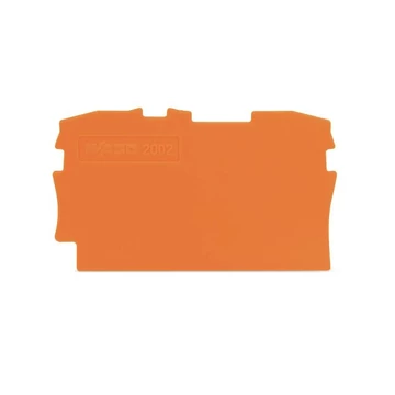 Vég- és válaszlap; 0,8 mm vastag; narancssárga 2,5mm2