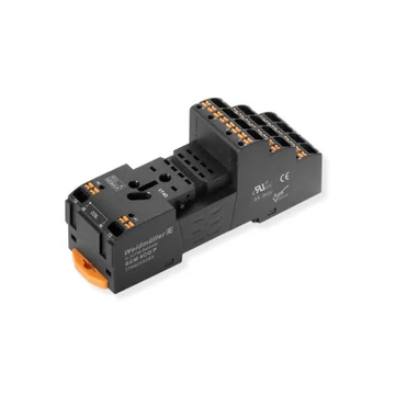 Weidmüller SCM 4CO P Relé foglalat, 6A, 4 érintkező, 250VAC, IP20 Weidmüller SCM 4CO P Relé foglalat, 6A, 4 érintkező, 250VAC, IP20