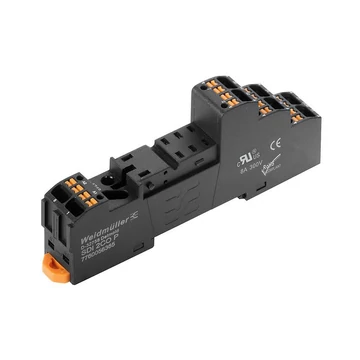 Weidmüller SDI 2CO P Relé foglalat, 8A, 2 érintkező, 250VAC, IP20