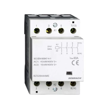 Schrack AMPARO sorbaépíthető mágneskapcsoló 63A, 4z, 230V AC 3KE