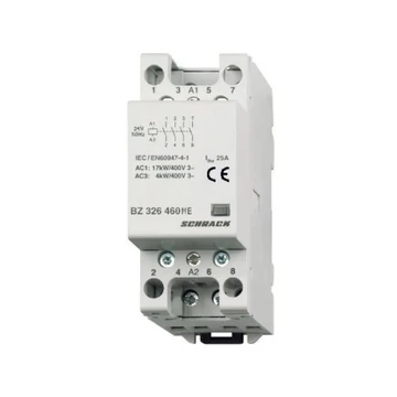 Schrack AMPARO sorbaépíthető mágneskapcsoló 25A, 4z, 24V AC 2KE