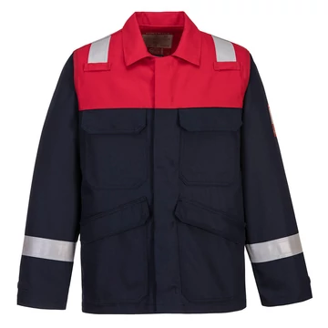 FR55NAR4XL Portwest Antisztatikus kéttónusú munkavédelmi kabát FR55NAR4XL Portwest Antisztatikus kéttónusú munkavédelmi kabát