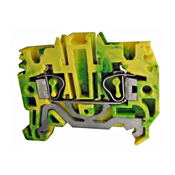 Rugós kapocs 2,5mm², HTE.2, zöld/sárga