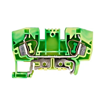 Védővezető rugós kapocs 10mm², YBK 10T zöld/sárga