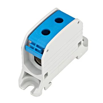 Alu-réz vezetékösszekötő kapocs, kék, 50mm²