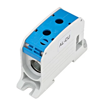 Alu-réz vezetékösszekötő kapocs, kék, 95mm²