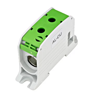 Schrack Alu-réz vezetékösszekötő kapocs, zöld, 95mm²