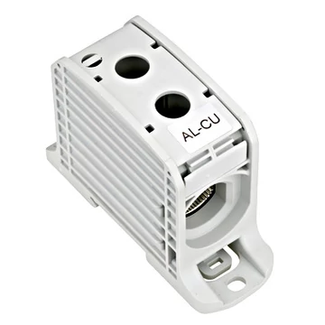 Alu-réz vezetékösszekötő kapocs, szürke, 185mm²