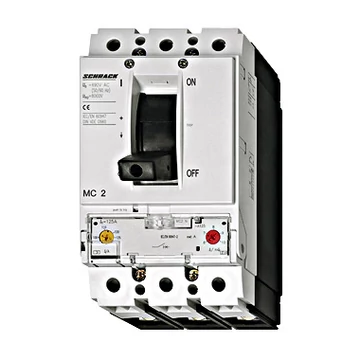 Megszakító MC2, A tip. kioldó, 3 pólusú 25kA, 200A