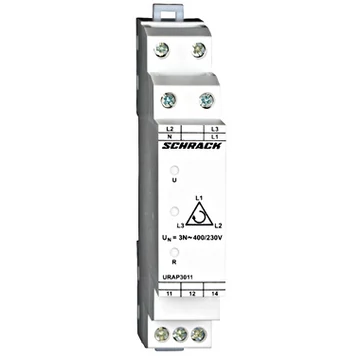 Fázis felügyeleti relé AMPARO, 400/230V AC, 1 váltó, 5A Fázis felügyeleti relé AMPARO, 400/230V AC, 1 váltó, 5A