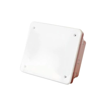 Elettrocanali Süllyeszett kötődoboz 120x100x50 IP40 650°C-ig hőálló perforált