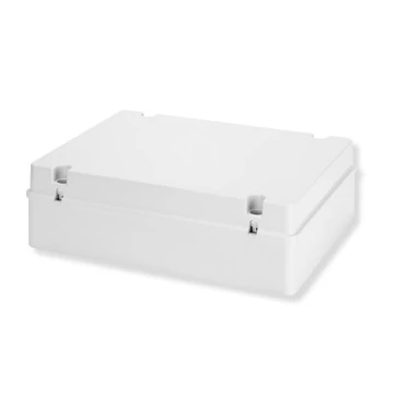 Gewiss falon kívüli sima falú kötődoboz 380x300x120mm, csav. fedél Gewiss falon kívüli sima falú kötődoboz 380x300x120mm, csav. fedél