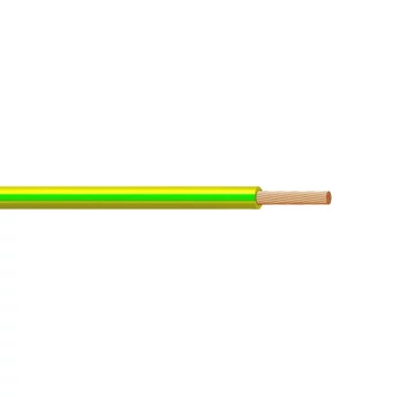 Mkh 1x 1,5mm2 zöld-sárga ( 100M ) CPR sodrott rézvezeték (H07V-K)