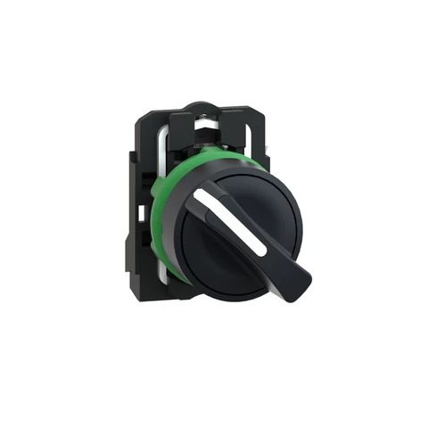 Schneider Kapcsoló NO 2Állás Fekete Harm. komp. beragadó XB5 Szabv.fogantyú 22mm