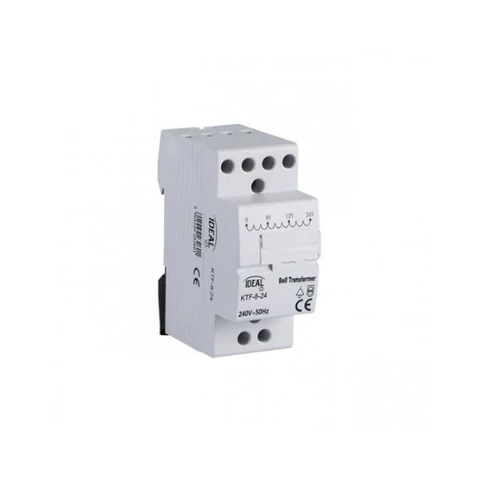Kanlux KTF-8-24 Sínre szerelhető csengő transzformátor 8/12/24V