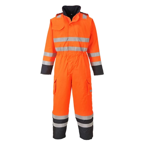 S775ONRL Portwest Bizflame Rain Hi-Vis antisztatikus FR overál