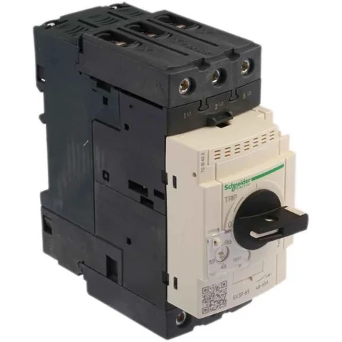 Schneider Motorvédő kapcsoló 3P 48-65A-hő 50kA fix termomágneses csavaros TeSys GV3-P