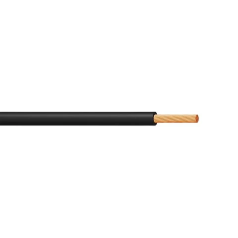 Mkh 1x 25mm2 fekete (v) CPR sodrott rézvezeték (H07V-K)