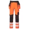 DX454OBR28 DX4 Hi-Vis nadrág lezippzározható lengőzsebbel