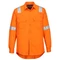 FR720ORRL Portwest FR Lightweight Anti-static Shirt