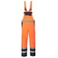 S489ORRXXL Portwest Jól láthatósági bélelt mellesnadrág