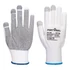 Kép 1/2 - A118W7RL Portwest Grip 13 PVC pöttyös érintőképernyős kesztyű (12 pár)