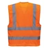 Kép 2/2 - C370ORR4X/5X Portwest Hi-Vis MeshAir szellőző mellény