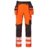 Kép 1/2 - DX454OBR28 DX4 Hi-Vis nadrág lezippzározható lengőzsebbel