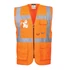 Kép 1/2 - S476ORR4XL Portwest Berlin Executive jól láthatósági vezetői mellény